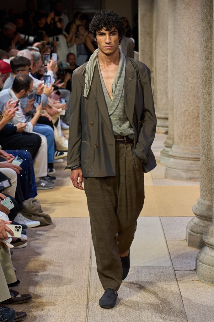 乔治&middot;阿玛尼 Giorgio Armani 2027春夏男装秀 - Milan Spring 2027