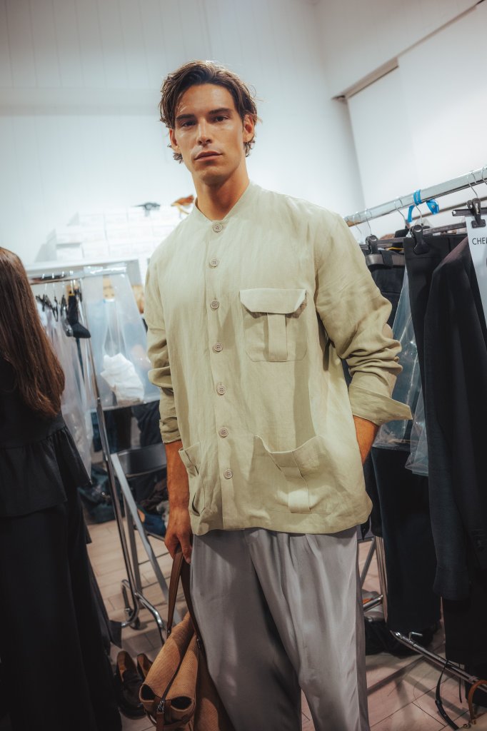 乔治&middot;阿玛尼 Giorgio Armani 2027春夏男装秀(后台妆容) - Milan Spring 2027