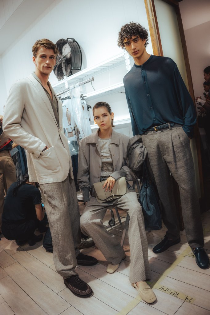 乔治&middot;阿玛尼 Giorgio Armani 2027春夏男装秀(后台妆容) - Milan Spring 2027