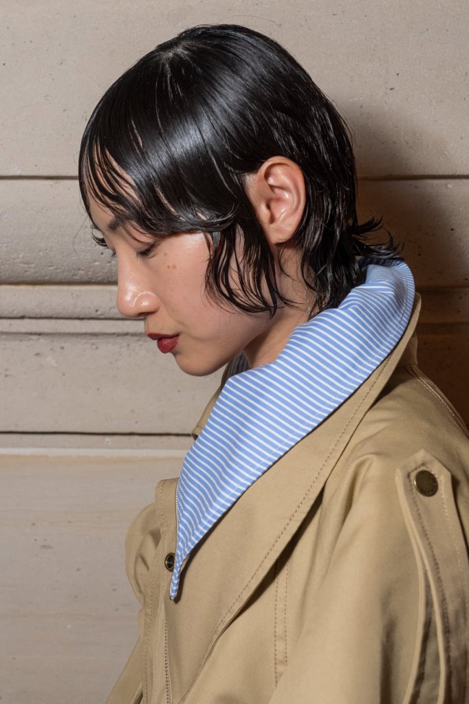 王逢陈 Feng Chen Wang 2027春夏男装秀(后台妆容) - Paris Spring 2027