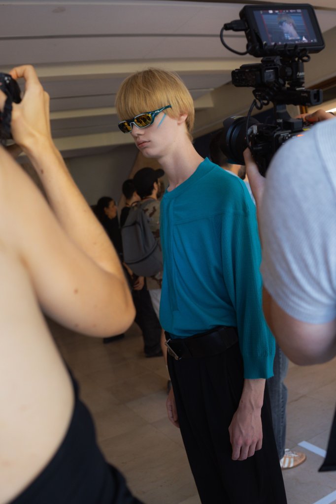 Kiko Kostadinov 2027春夏男装秀(后台妆容) - Paris Spring 2027