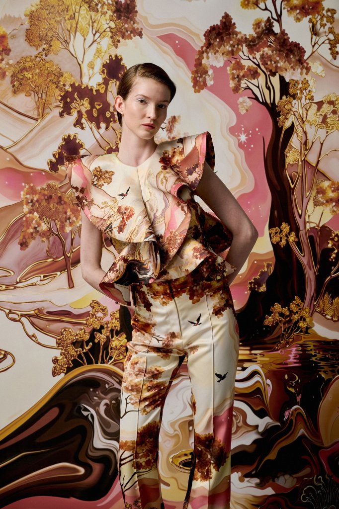 玛丽&middot;卡特兰佐 Mary Katrantzou 2027早春度假系列Lookbook