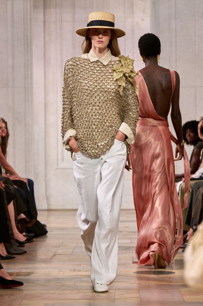 拉夫·劳伦 Ralph Lauren 美国 U.S.A 纽约 New York City 走秀(Runway) 2027春夏 2027 S/S 女装 针织上衣 Knit Top 女装