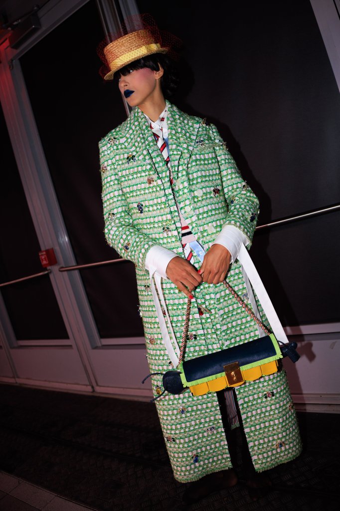 桑姆&middot;布郎尼 Thom Browne 2027春夏高级成衣秀(后台妆容) - New York Spring 2027